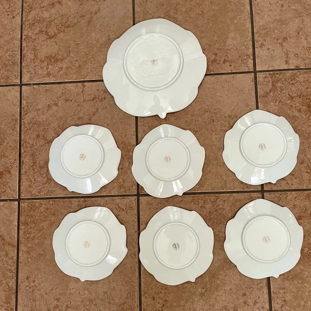 Vintage Vasari Fine Porcelain Design Germany 7 Pieces